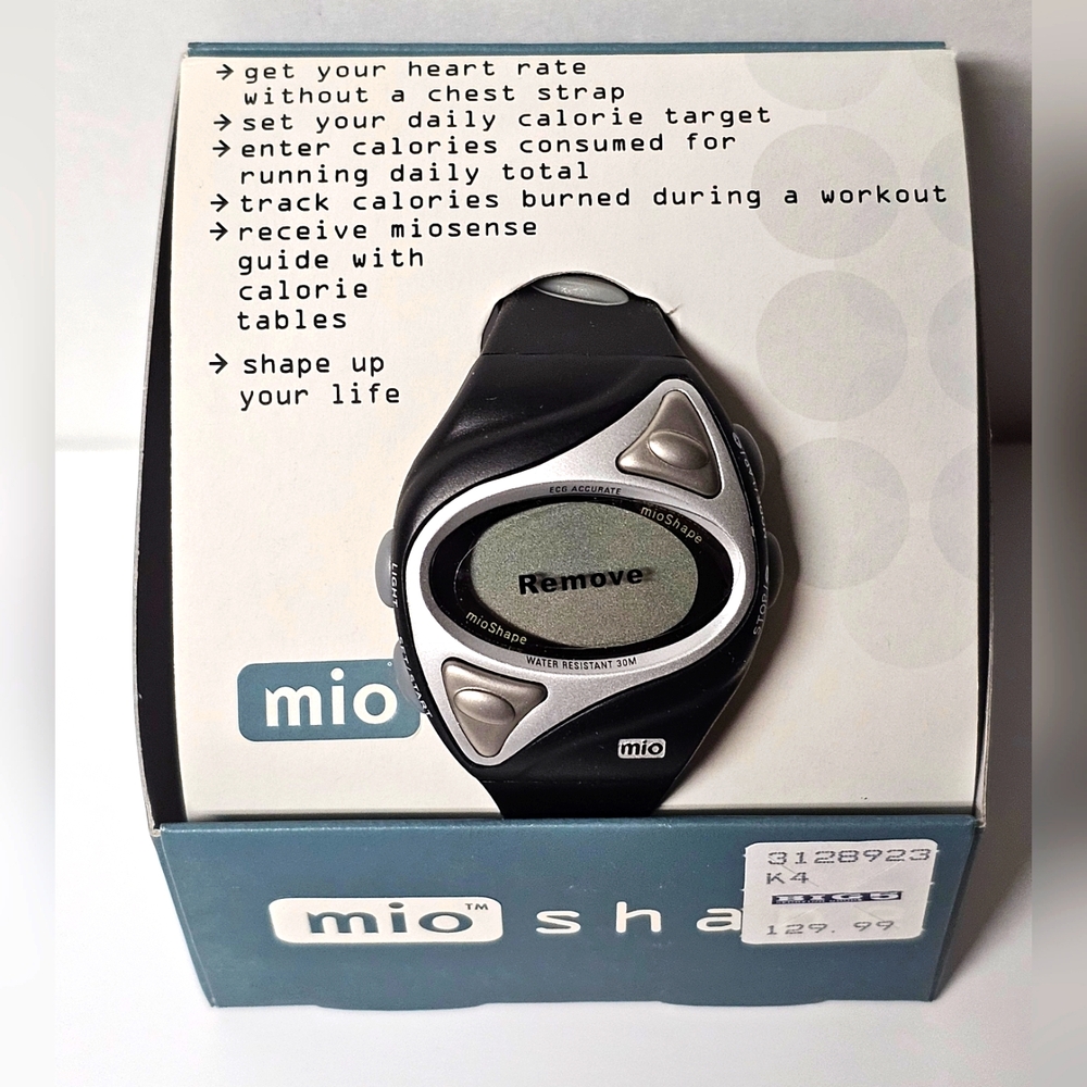 Mio Sport Smart Heart Rate Monitor/Calorie Counter Watch
